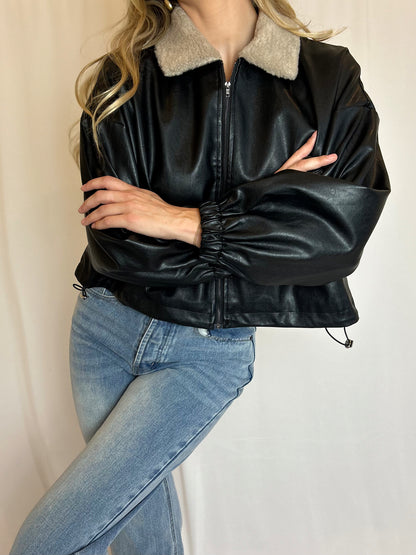 The Kailey Bomber - Black